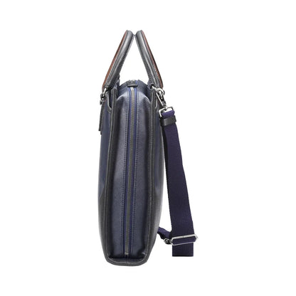 craftsmanship　Saffiano 3Directionブリーフ【豊岡鞄】
