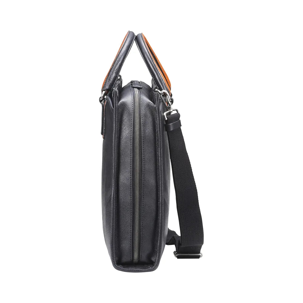 craftsmanship　Saffiano 3Directionブリーフ【豊岡鞄】