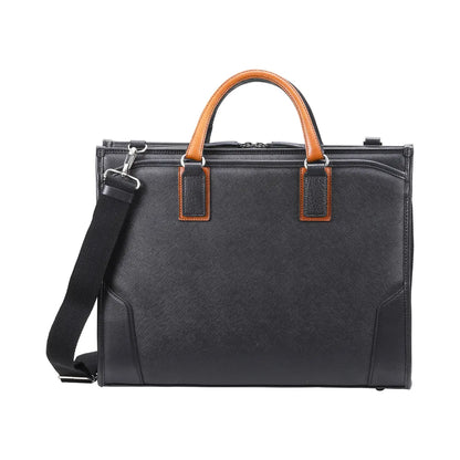 craftsmanship　Saffiano 3Directionブリーフ【豊岡鞄】