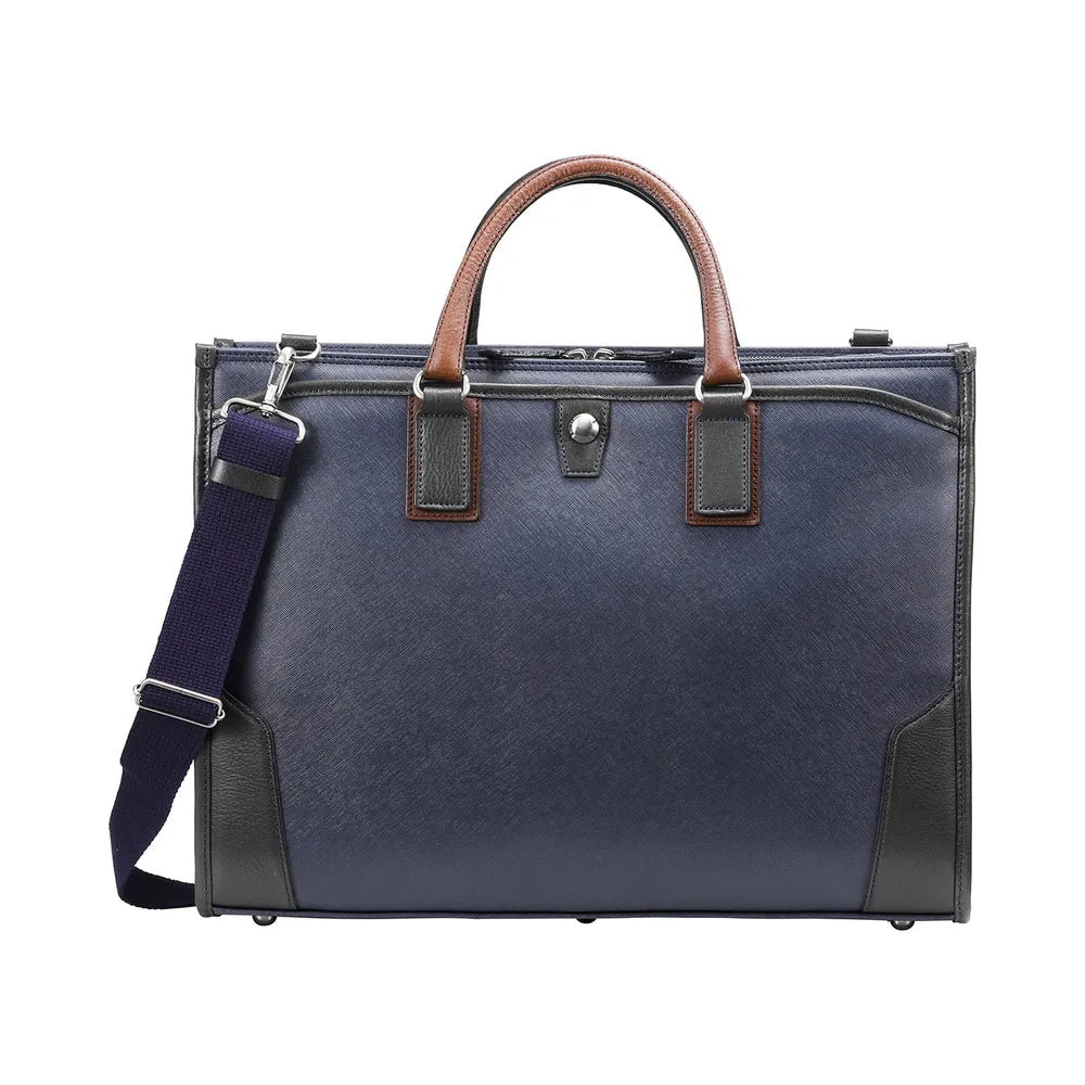 craftsmanship　Saffiano 2Roomブリーフ【豊岡鞄】
