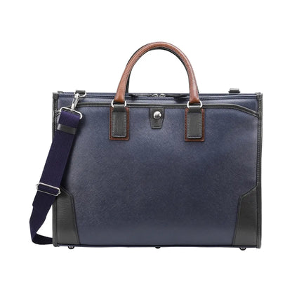 craftsmanship　Saffiano 2Roomブリーフ【豊岡鞄】