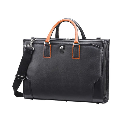 craftsmanship　Saffiano 2Roomブリーフ【豊岡鞄】