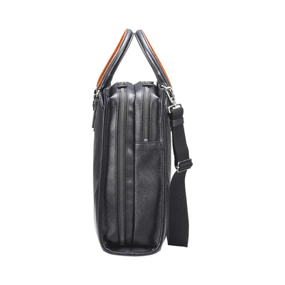 craftsmanship　Saffiano 2Roomブリーフ【豊岡鞄】