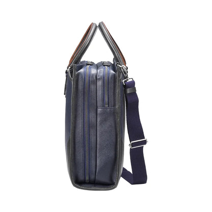 craftsmanship　Saffiano 2Roomブリーフ【豊岡鞄】