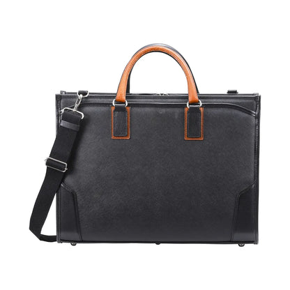 craftsmanship　Saffiano 2Roomブリーフ【豊岡鞄】