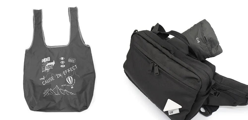 CIE WEATHER BODYBAG with MARKET BAG【豊岡鞄】