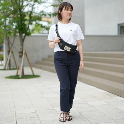 WALK ABOUT WOODS Flat Body Bag【豊岡鞄】