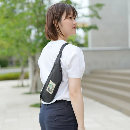 WALK ABOUT WOODS Flat Body Bag【豊岡鞄】