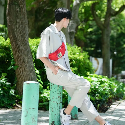 WALK ABOUT WOODS Flat Body Bag【豊岡鞄】
