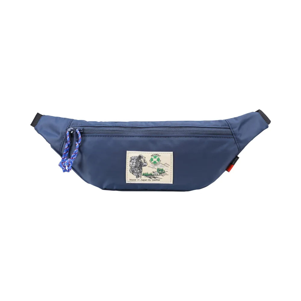 WALK ABOUT WOODS Flat Body Bag【豊岡鞄】