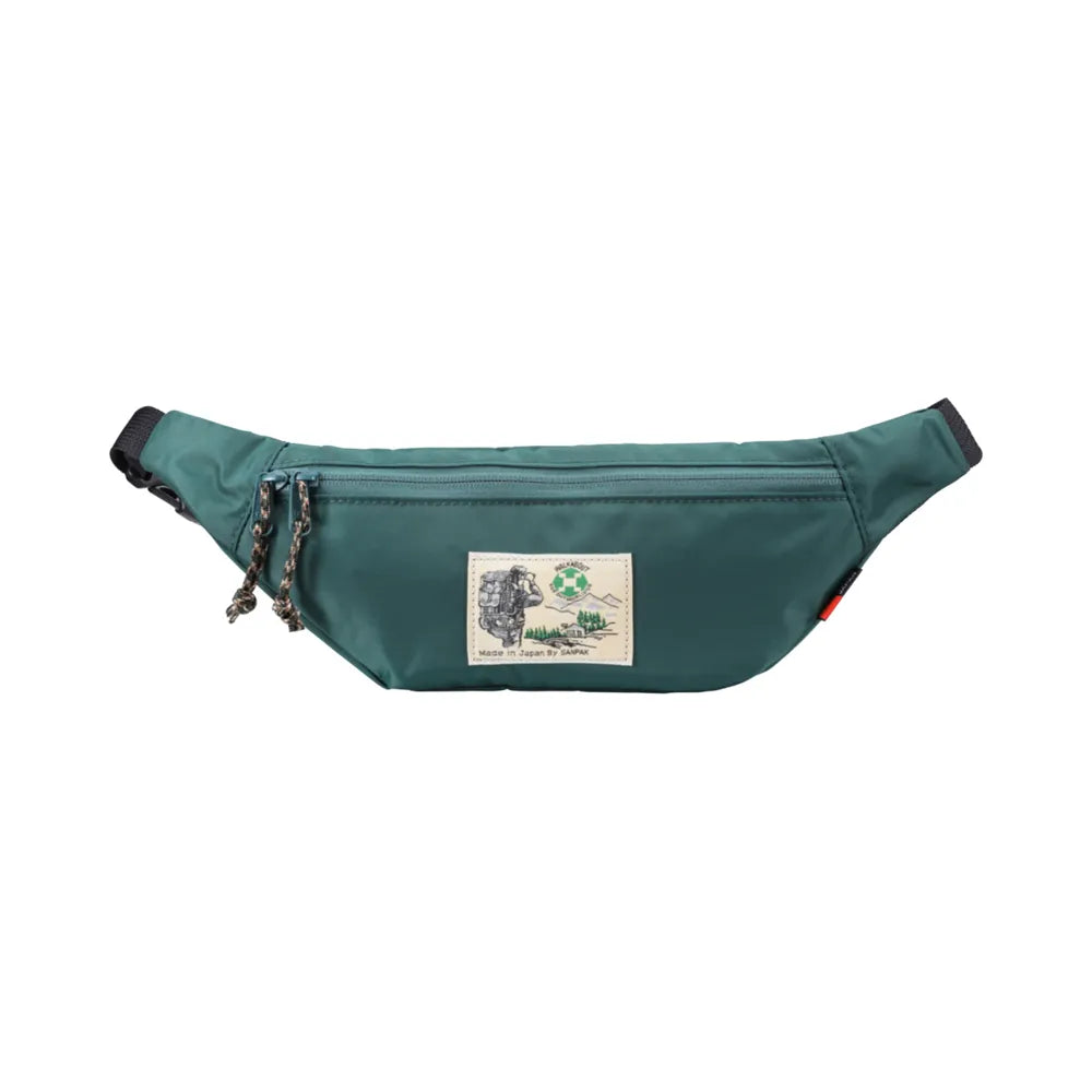WALK ABOUT WOODS Flat Body Bag【豊岡鞄】