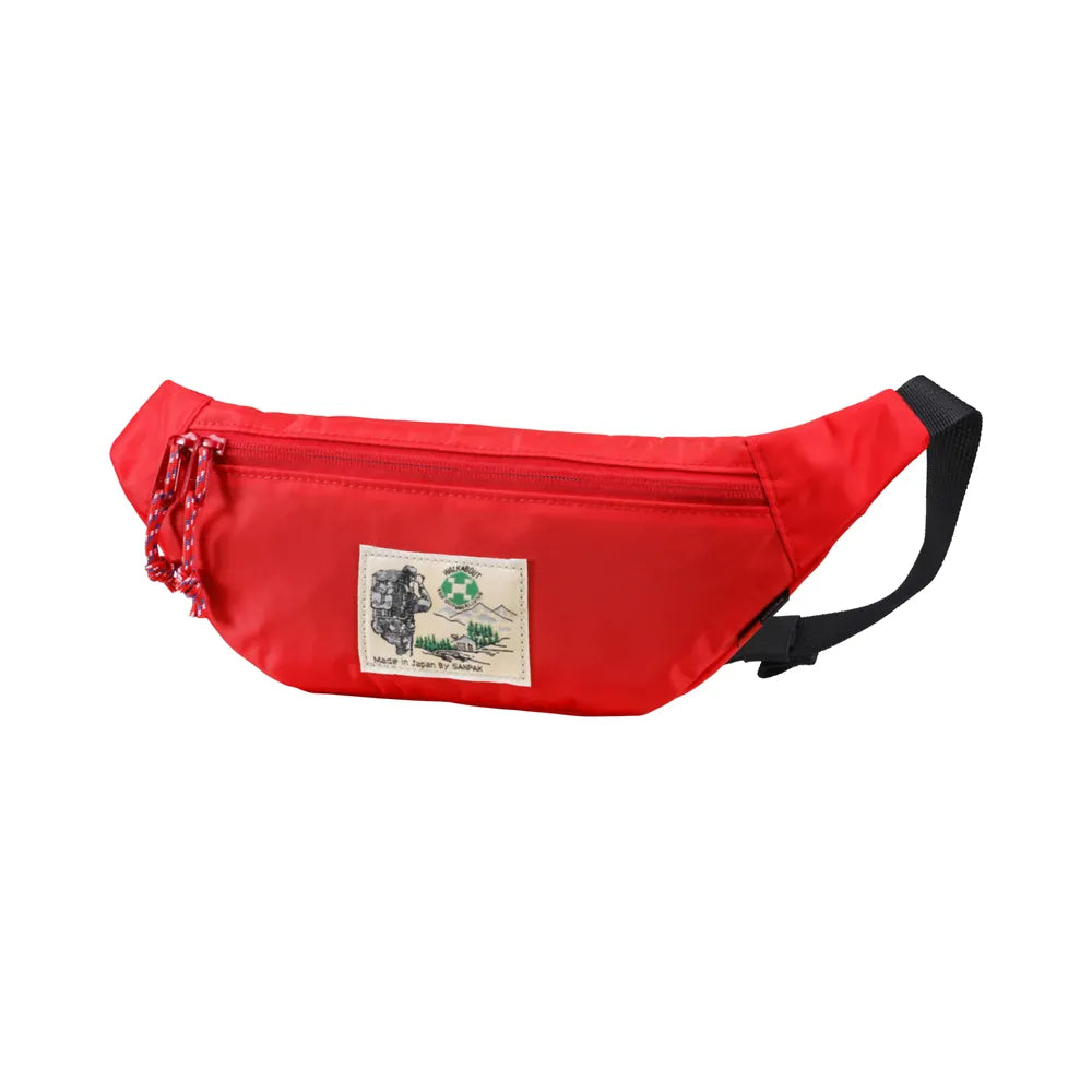 WALK ABOUT WOODS Flat Body Bag【豊岡鞄】