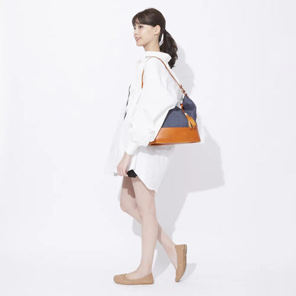 anti-mode style QUILT Tote【豊岡鞄】