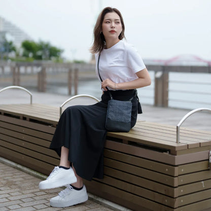 anti-mode style QUILT Pochette【豊岡鞄】