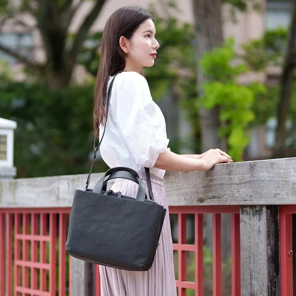 TUTUMU tre boston bag【豊岡鞄】
