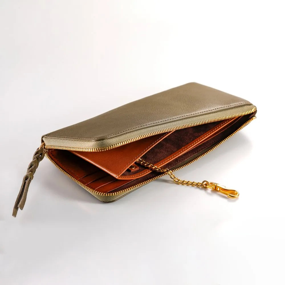 anti-mode style OLIVE Long Wallet【豊岡財布】