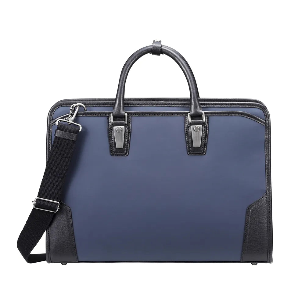 HLSS Briefcase Leather Handle【豊岡鞄】