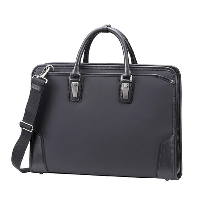 HLSS Briefcase Leather Handle【豊岡鞄】