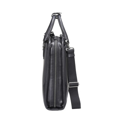 HLSS Briefcase Leather Handle【豊岡鞄】
