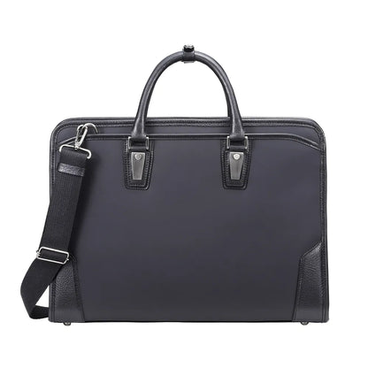 HLSS Briefcase Leather Handle【豊岡鞄】