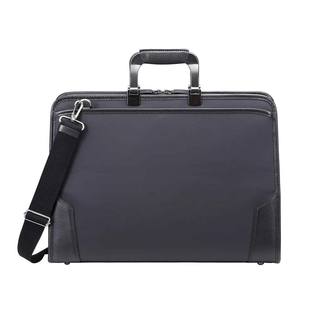HLSS Briefcase Resin Handle【豊岡鞄】