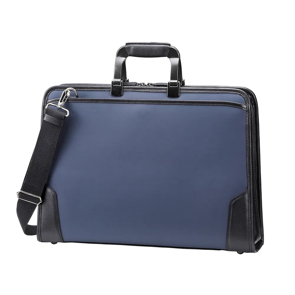 HLSS Briefcase Resin Handle【豊岡鞄】