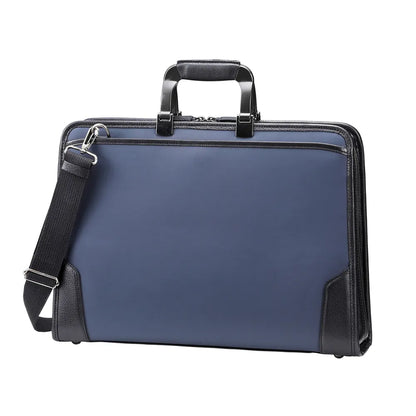 HLSS Briefcase Resin Handle【豊岡鞄】