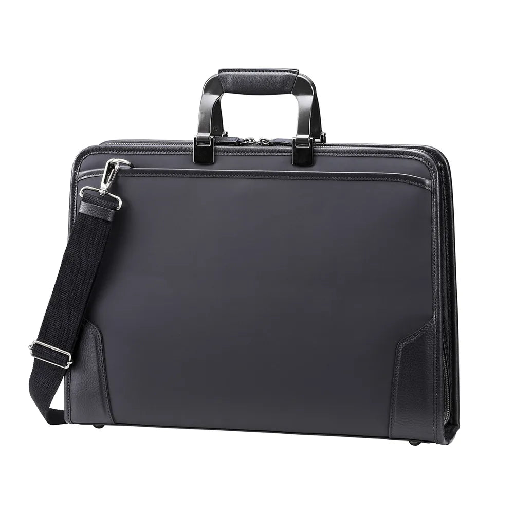HLSS Briefcase Resin Handle【豊岡鞄】