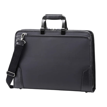 HLSS Briefcase Resin Handle【豊岡鞄】