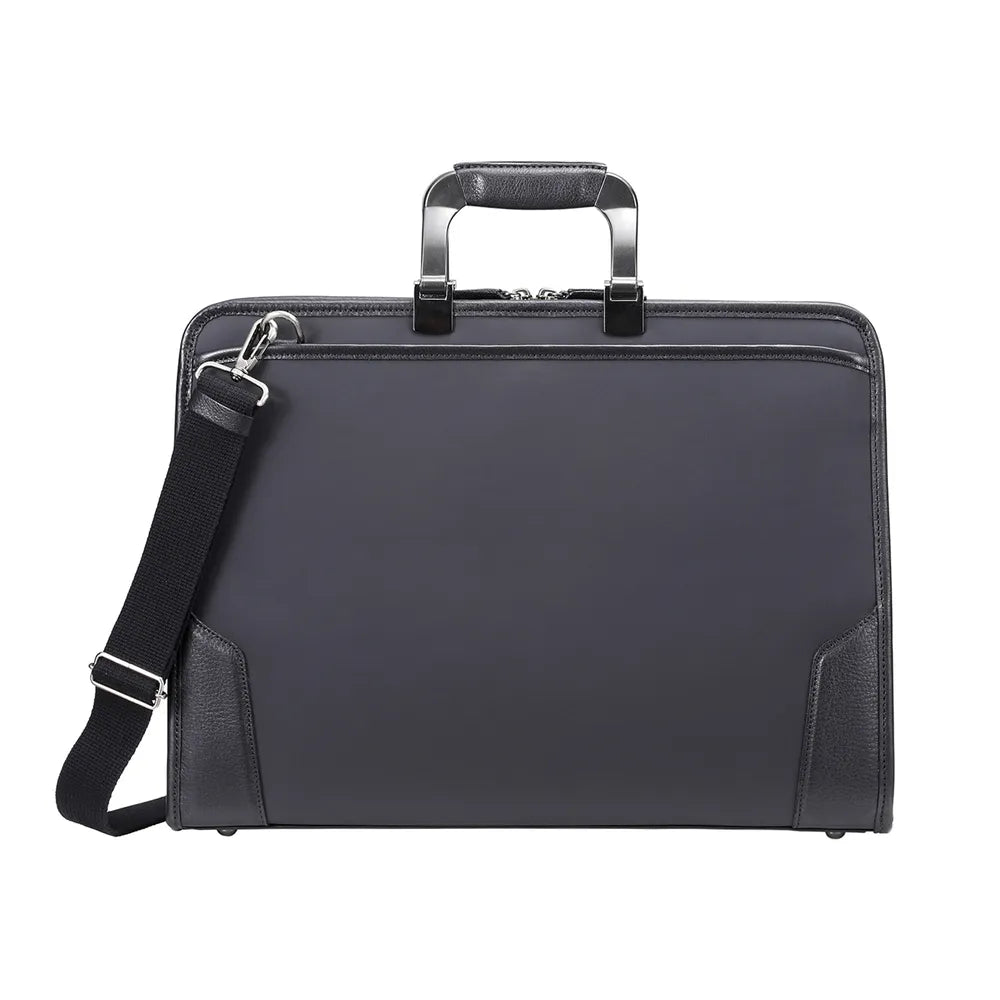 HLSS Briefcase Resin Handle【豊岡鞄】