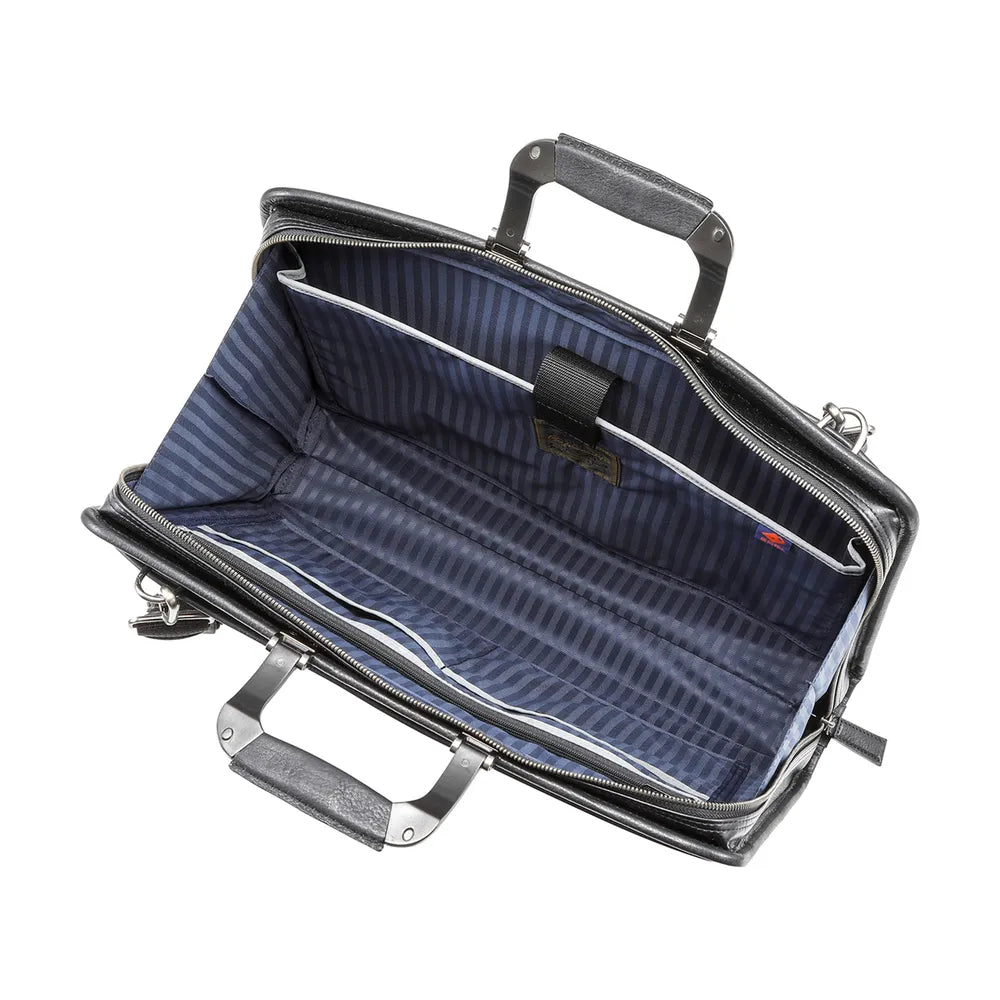 HLSS Briefcase Resin Handle【豊岡鞄】