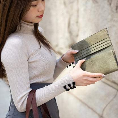 Haaki Leather Pueblo Long Wallet【豊岡財布】