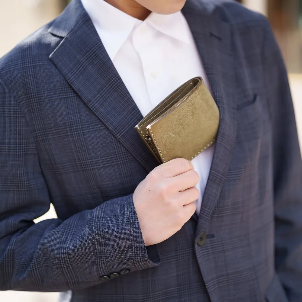 Haaki Leather Pueblo Bifold Wallet【豊岡財布】