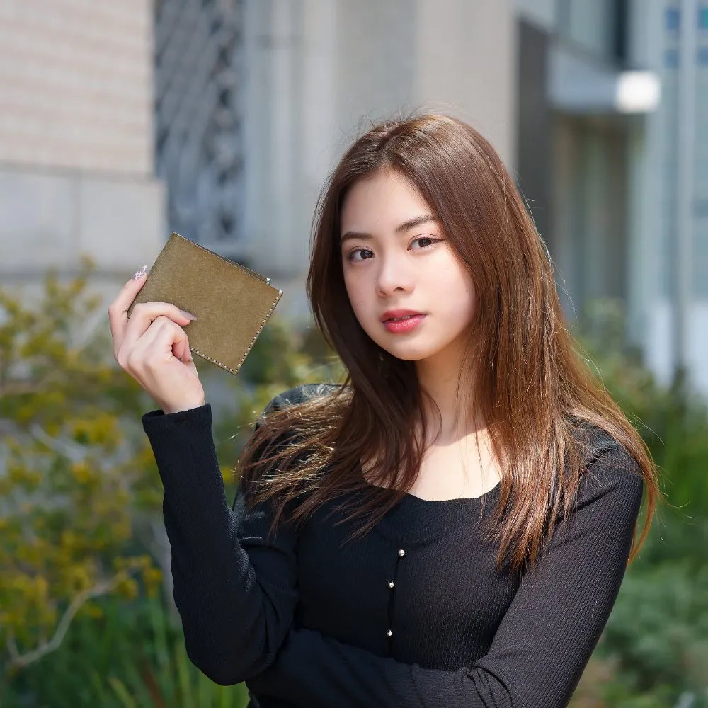 Haaki Leather Pueblo Bifold Wallet【豊岡財布】