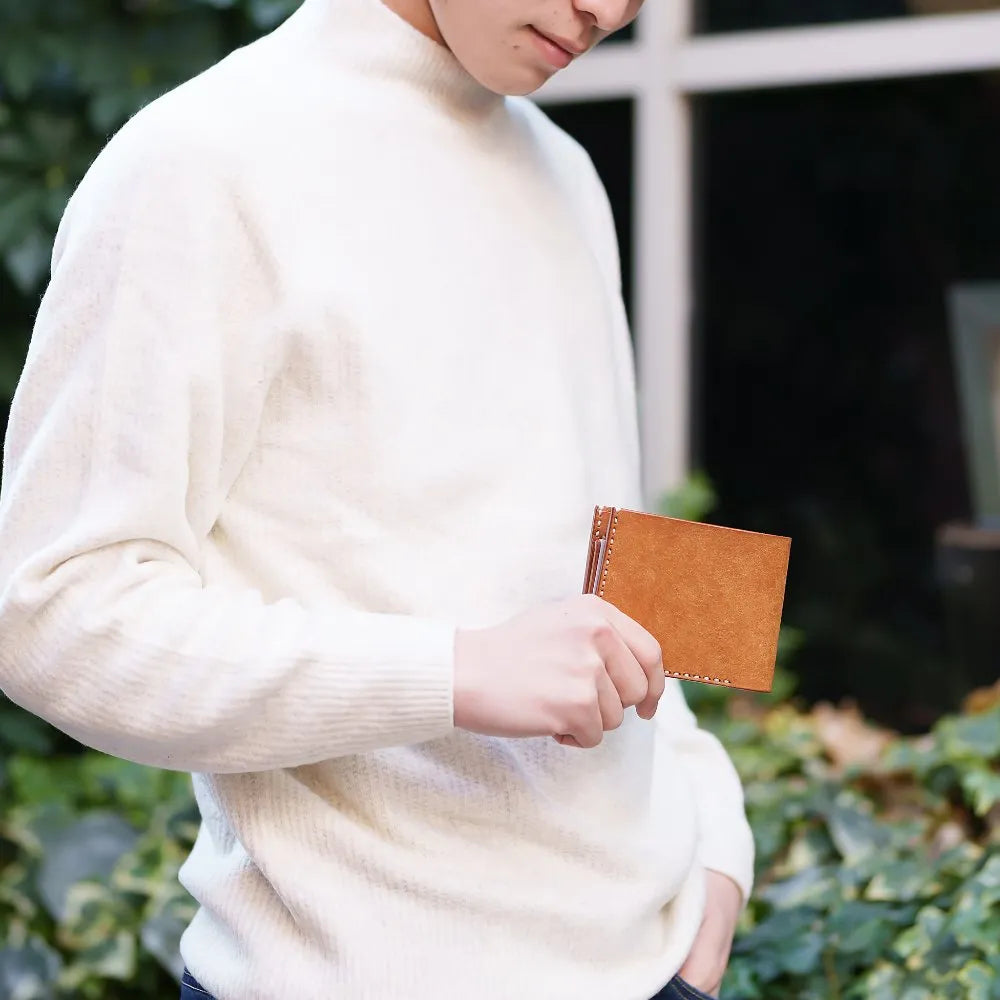 Haaki Leather Pueblo Bifold Wallet【豊岡財布】