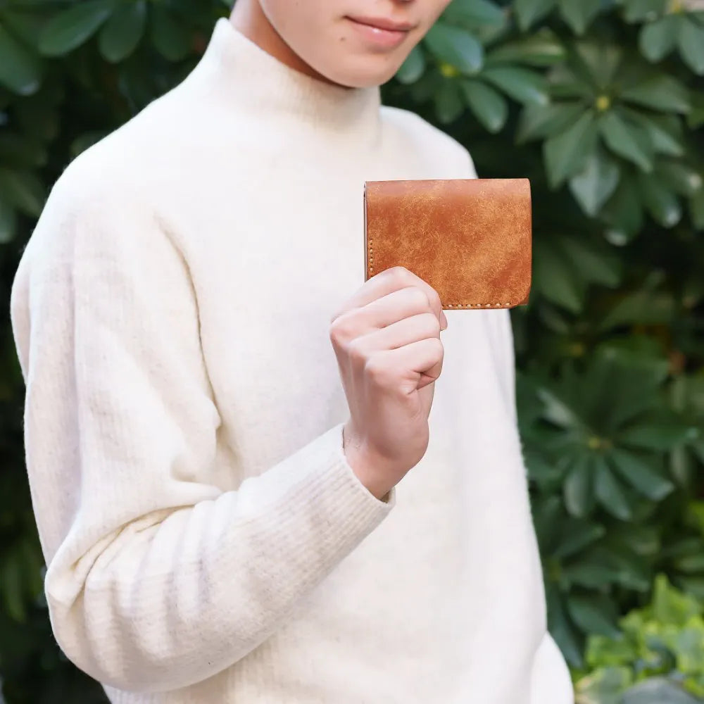 Haaki Leather Pueblo Mini Wallet【豊岡財布】