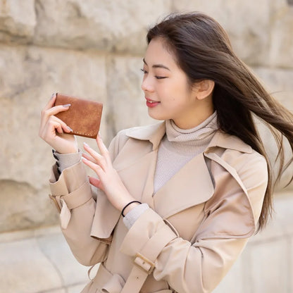 Haaki Leather Pueblo Mini Wallet【豊岡財布】