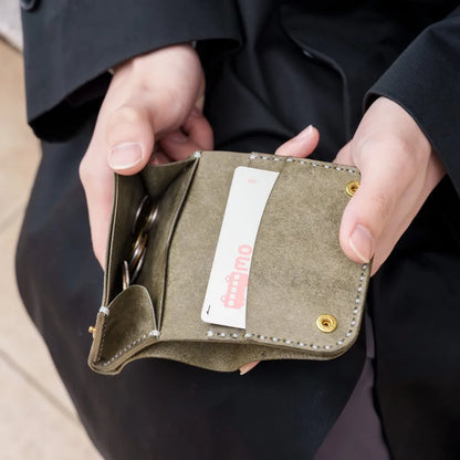 Haaki Leather Pueblo Mini Wallet【豊岡財布】