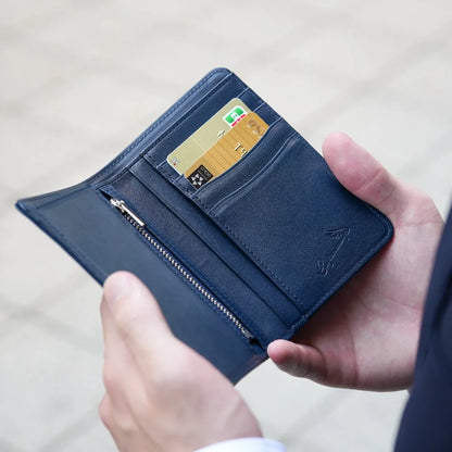 craftsmanship Ai（藍）Jacket Wallet Short【豊岡財布】