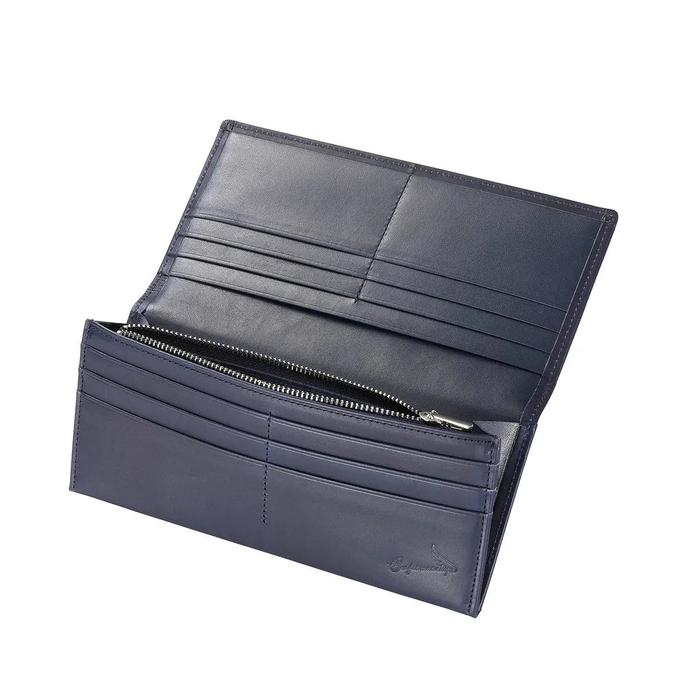 craftsmanship Ai（藍）Jacket Wallet Long【豊岡財布】