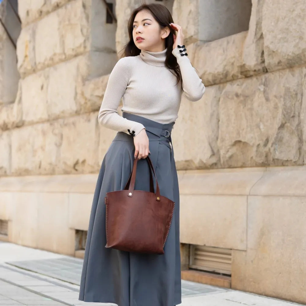 haaki Leather Pueblo Tote Bag【豊岡鞄】