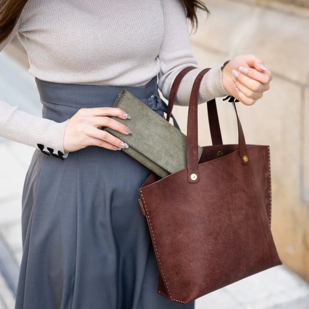 haaki Leather Pueblo Tote Bag【豊岡鞄】