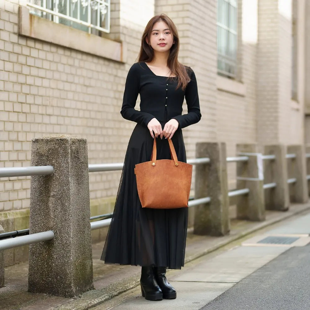 haaki Leather Pueblo Tote Bag【豊岡鞄】