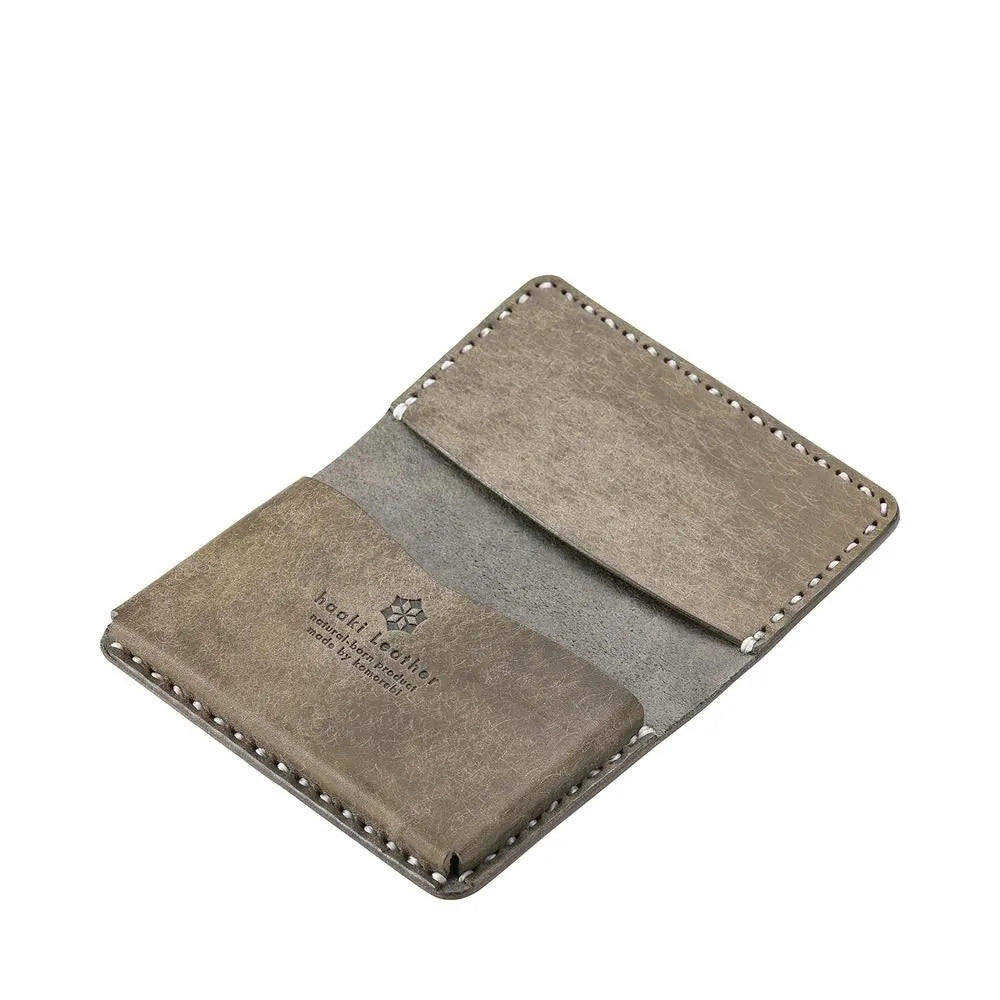 haaki Leather Pueblo Card Case【豊岡財布】