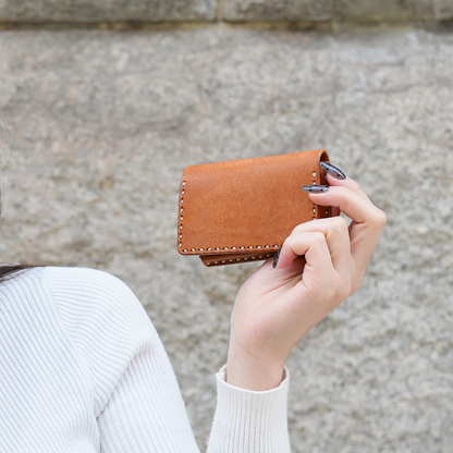 haaki Leather Pueblo Card Case【豊岡財布】