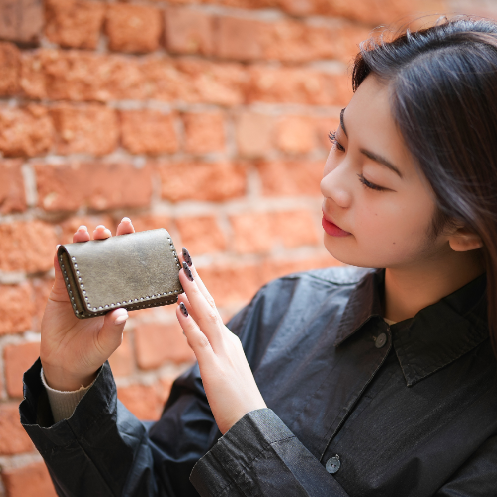 haaki Leather Pueblo Card Case【豊岡財布】
