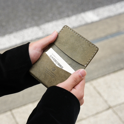 haaki Leather Pueblo Card Case【豊岡財布】