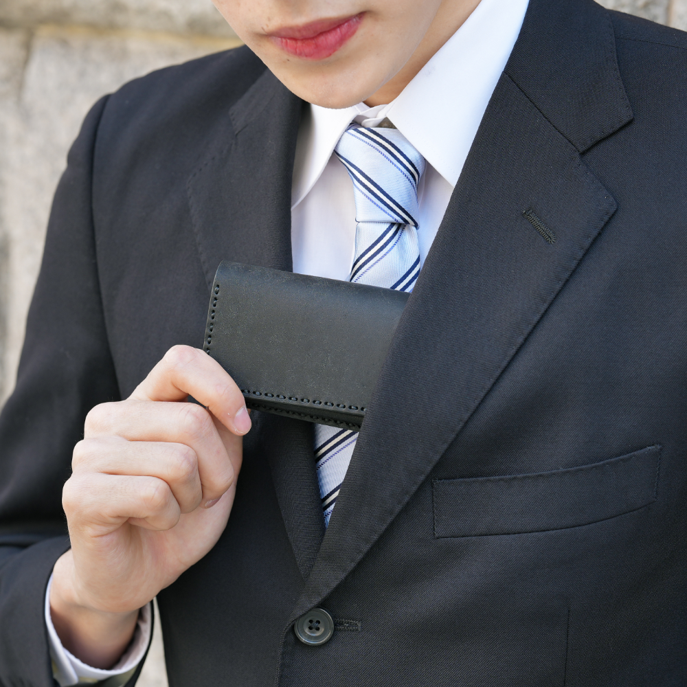 haaki Leather Pueblo Card Case【豊岡財布】