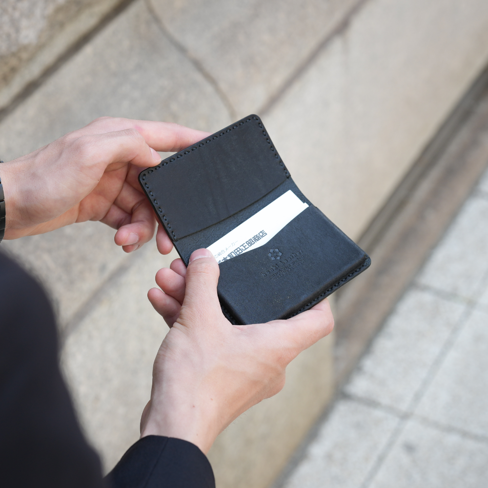 haaki Leather Pueblo Card Case【豊岡財布】