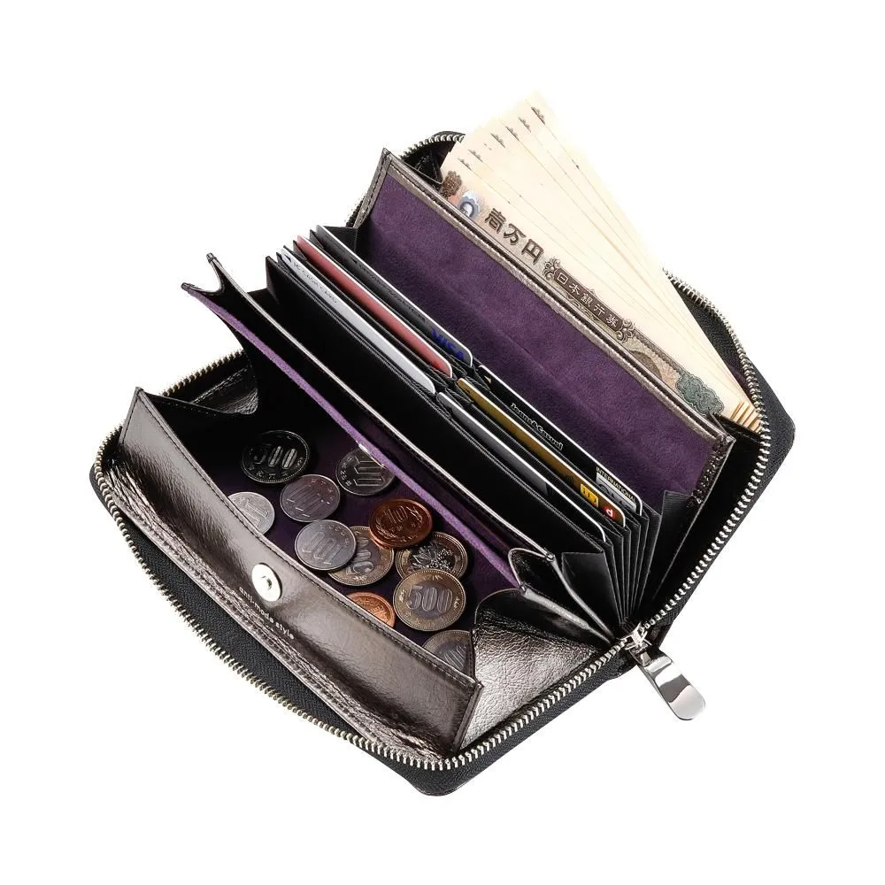 anti-mode style Shimmer Chic RF Wallet【豊岡財布】